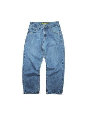 Y2K Avirex Baggy Medium Wash Denim 34